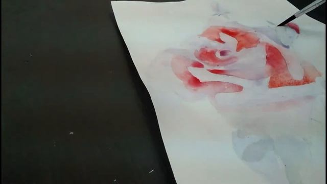 #акварель#watercolor#УрокиРисования#Drawinglessons#ArtandLife Как нарисовать розу акварелью