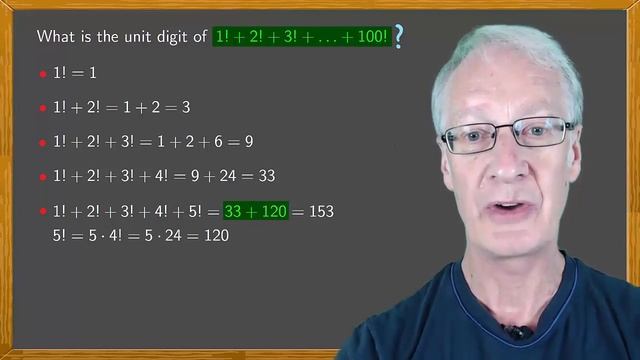 Units digit of a sum of factorials, Learn to do mathematical proofs, math proof смотреть онлайн