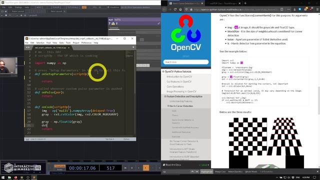 Easy Feature Tracking with Script TOP and OpenCV in TouchDesigner - Tutorial смотреть онлайн
