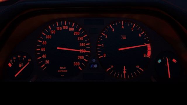 BMW M5 E34 TOP SPEED ACCELERATION смотреть онлайн