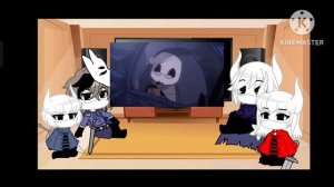 Реакция персонажей Hollow knight на Оду Халлоунеста