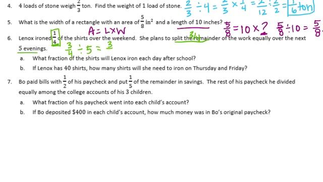 Engage NY // Eureka Math Grade 6 Module 2 Lesson 1 Problem Set смотреть онлайн