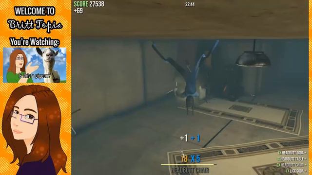 1st Time Playing: Goat Simulator смотреть онлайн