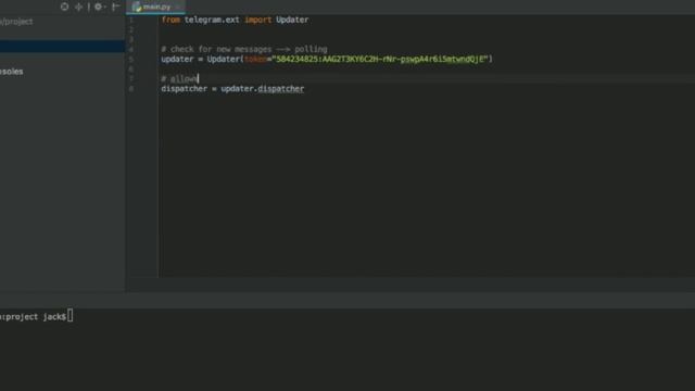 Build Simple Telegram BOT with Python ,Lesson 7. Command Handler смотреть онлайн