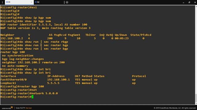 BGP-9.BGP Auto-Summary in Tamil смотреть онлайн