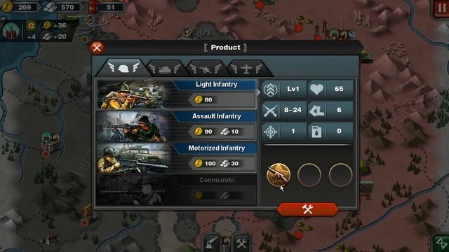 World Conqueror 3 walkthrough - Operation Barbarossa (Easy) смотреть онлайн