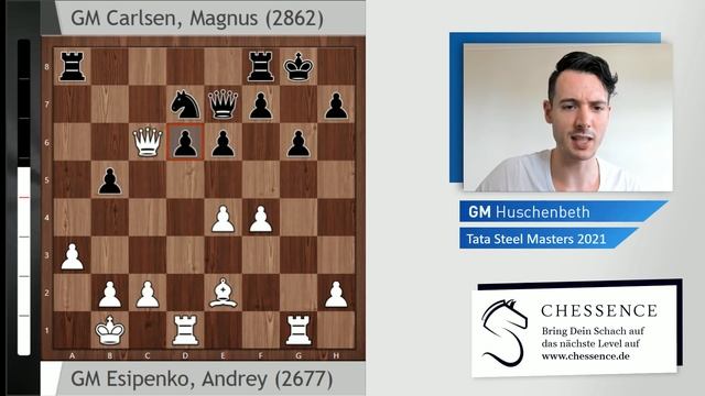 18-jähriger lässt Weltmeister keine Chance || ESIPENKO vs CARLSEN || Tata Steel Masters 2021 смотреть онлайн