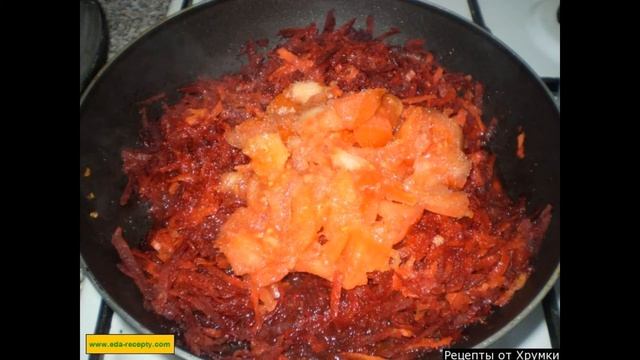 Классический борщ с мясом. смотреть онлайн