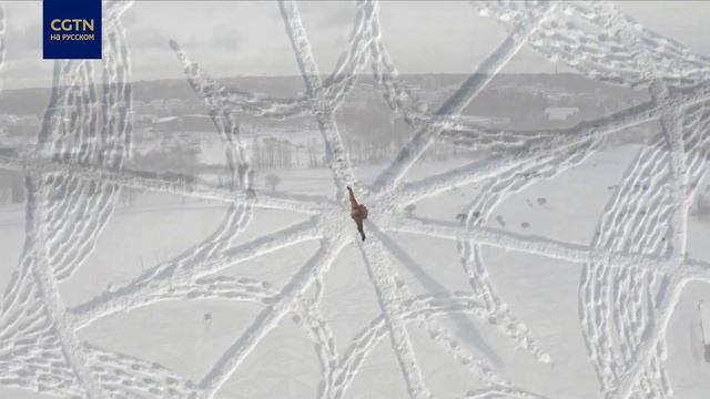 Узоры на снегу смотреть онлайн