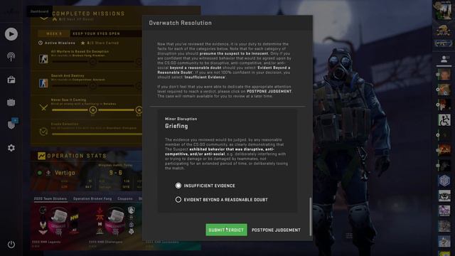 CSGO OVERWATCH- Case #85 - #100 смотреть онлайн