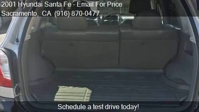 2001 Hyundai Santa Fe for sale in Sacramento, CA 95815 at A смотреть онлайн