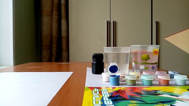 Раскрашиваем картину из дерева /Часть 16 смотреть онлайн