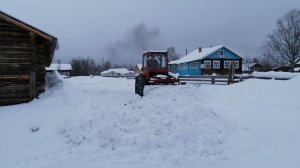 Т-16 с новым отвалом