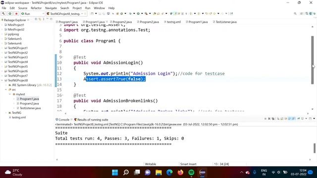 TestNG Listeners in Selenium Webdriver with Example | ITestListener Interface Methods TestNG Exampl смотреть онлайн