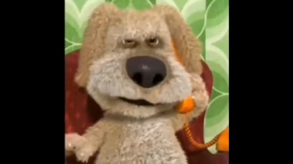 говорящий бен говорит ho-ho-ho, no (оригинал мема)