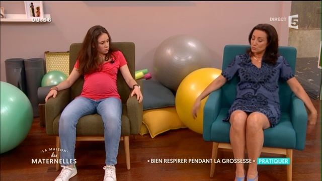 Comment bien respirer pendant la grossesse - Tuto d'Hafida - La Maison des Maternelles смотреть онлайн