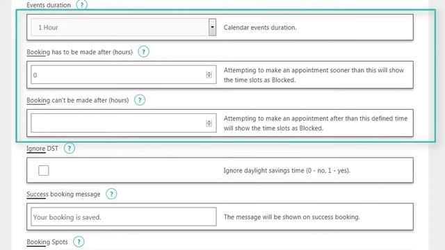 User Booking Calendar Addon | WordPress смотреть онлайн