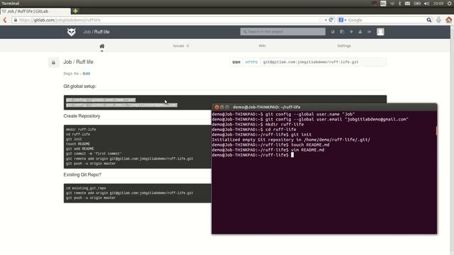Getting started with Git and GitLab смотреть онлайн