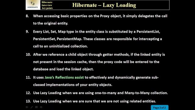 HB73. What is Hibernate Proxy Object and How it helps in Lazy Loading? смотреть онлайн
