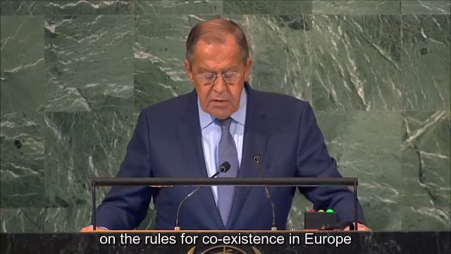 Sergey Lavrov’s FULL Address at the 77th Session U. N. General Assembly, 2022-09-24 [ENG.Subtitles] смотреть онлайн