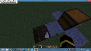 Из сундука в воронку Minecraft