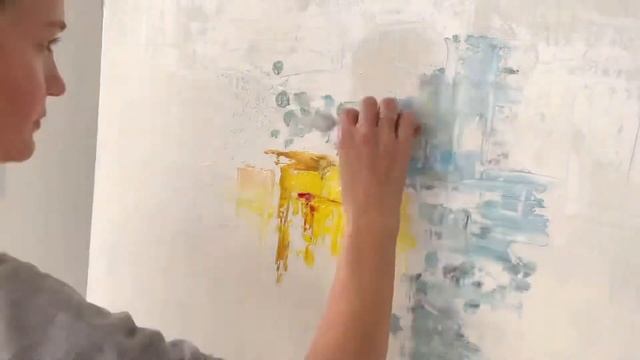 ? ВТОРОЙ РАЗ В ЖИЗНИ! Как я решилась на это! Как рисовать масляными красками / Картина мастихином. смотреть онлайн