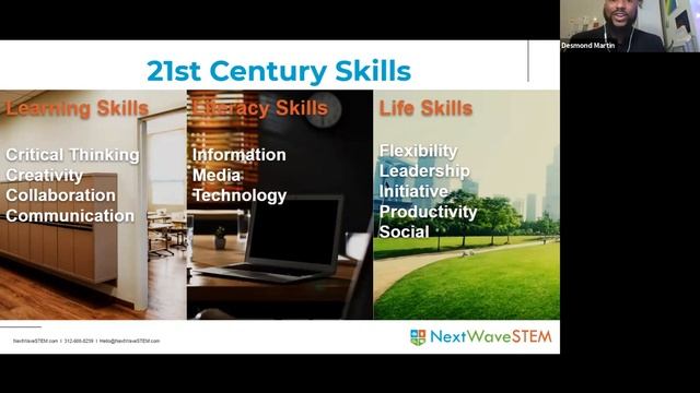 The Standards and STEM - NextWaveSTEM Webinar смотреть онлайн
