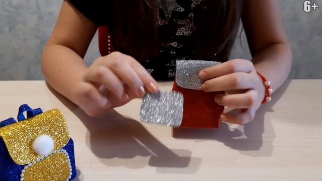 Брелок рюкзак своими руками из фоамирана.|| OKey