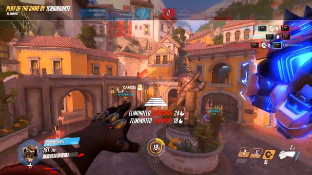 Doomfist POTG 4k 60FPS Ultra settings смотреть онлайн