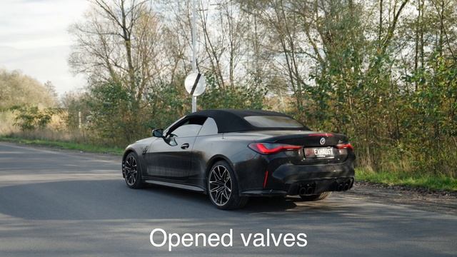 BMW M4 Competition Cabrio G83 | Turbo-Back Active Exhaust | Complete BAQ Exhaust Sound