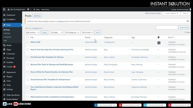 How to show hide Title, Author, Categories, Tags in WordPress-Lecture 6 смотреть онлайн
