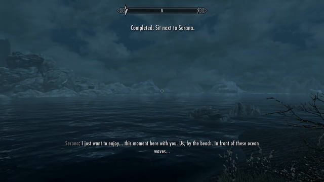 Serana dialogue add on: Beach date смотреть онлайн