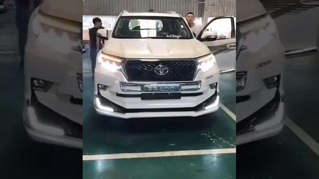 Toyota Land Cruiser Prado 150 диодные фары, Lexus стиль, под штатный корректор и ДХО