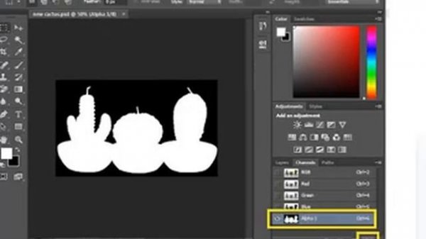 How to remove alpha channel in Photoshop | alpha channel transparency