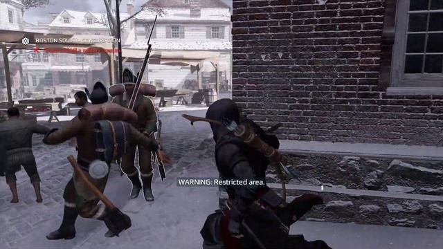Assassin's Creed III Remastered: Free Roam & Combat Gameplay смотреть онлайн
