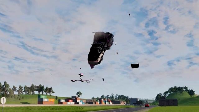BeamNG drive. выдуманные аварийные ситуации. смотреть онлайн