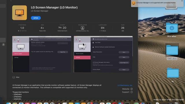 LG Screen Manager LG Monitor Mac App Store (Basic Overview) смотреть онлайн