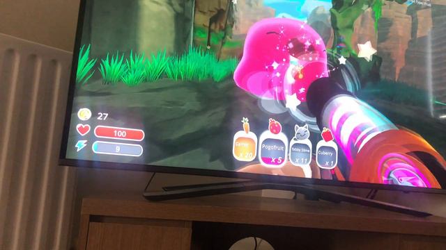Charlie playing slime rancher on the PS4 pro смотреть онлайн