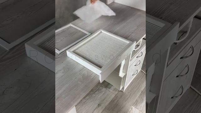 Вытяжка в маникюрном столе "Космос" - производитель мебели RoyssWood смотреть онлайн