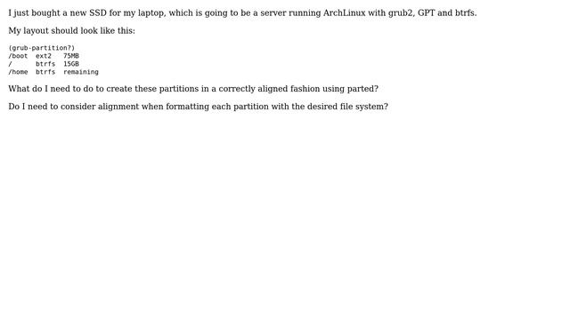 My new Intel X25-M G2 and the alignment thingy смотреть онлайн