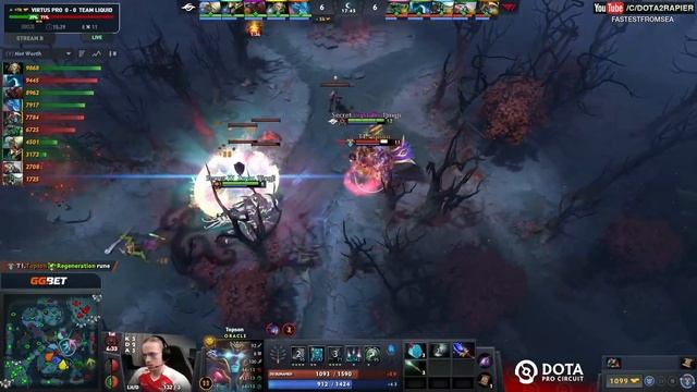 T1 vs SECRET Game 1 - Oracle Mid!! TI11 last chance qualifier смотреть онлайн