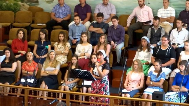 Служение в ЦЦ ЕХБ г. Кривой Рог (16.07.2017) - Молодежный хор