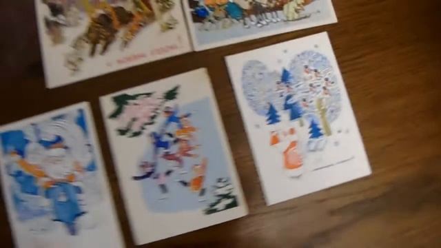 Naujametiniai atvirukai , Soviet New Year postcards , Новогодние открытки 1960 -1970 смотреть онлайн