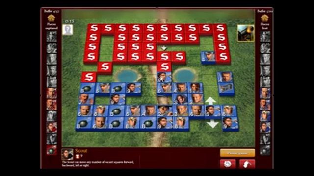 Mystery Player Stratego Tutorial Series(Flag up Front) Game 18 of 25 смотреть онлайн