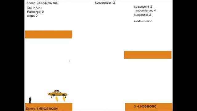 Space Taxi Remake Prototype using Construct 2 смотреть онлайн