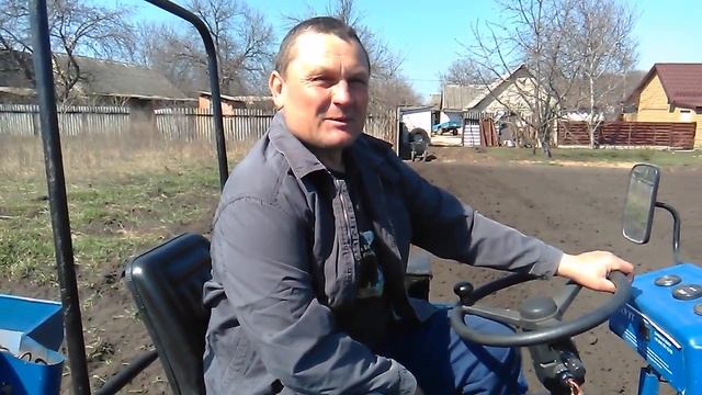 Посадка картоплі трактором "Скаут" смотреть онлайн