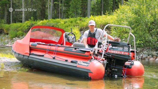 МАЛ, ДА УДАЛ! Лодка Фрегат 450 + Mercury 50. ОБЗОР тюнинга водометной лодки от Стихии Воды Абакан смотреть онлайн