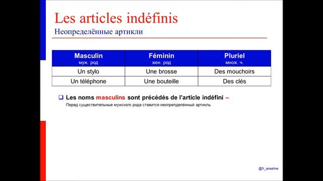 Бесплатный курс французского для начинающих (10) смотреть онлайн