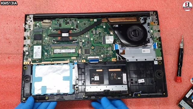 How To Replace TouchPad ASUS VIVOBOOK KM513IA / Disassembly And Assembly смотреть онлайн