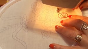 Как выполнить простейшую вышивку на бытовой швейной машинке